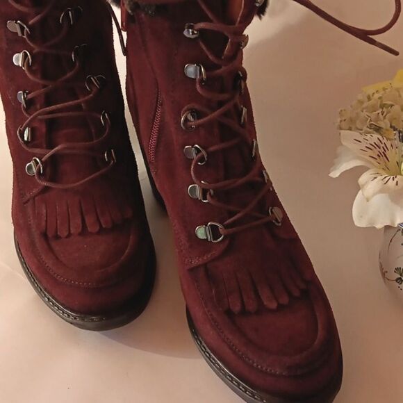Eric Michael Suede Boots - Picture 2 of 12